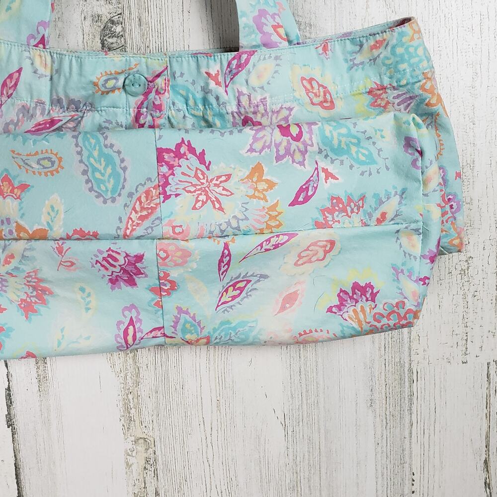 Handmade Multicolored Floral Paisley Repurposed Shoulder Bag - Picture 6 of 11